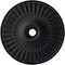 Ekena Millwork Galveston Ceiling Medallion (Fits Canopies up to 4 3/4"), 36 5/8"OD x 3 5/8"ID x 2 3/8"P, Steel Gray CM36GLSGS - alternate 1